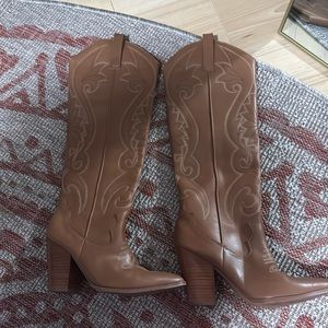 Steve Madden lasso boots 7.5 EUC